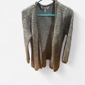Rock & Republic Taupe Knit Cardigan
